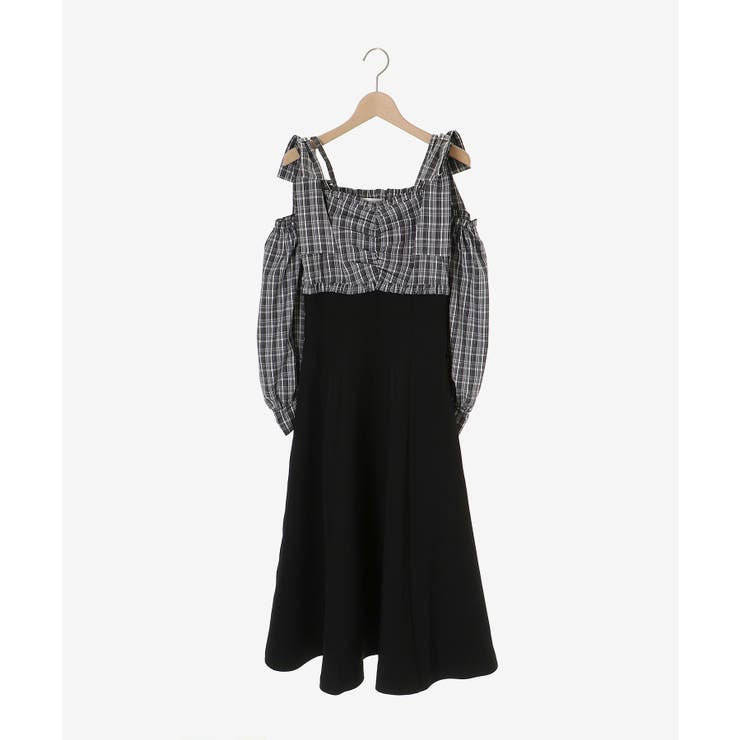 2way肩リボンドッキングワンピ | MAJESTIC LEGON  | 詳細画像32 