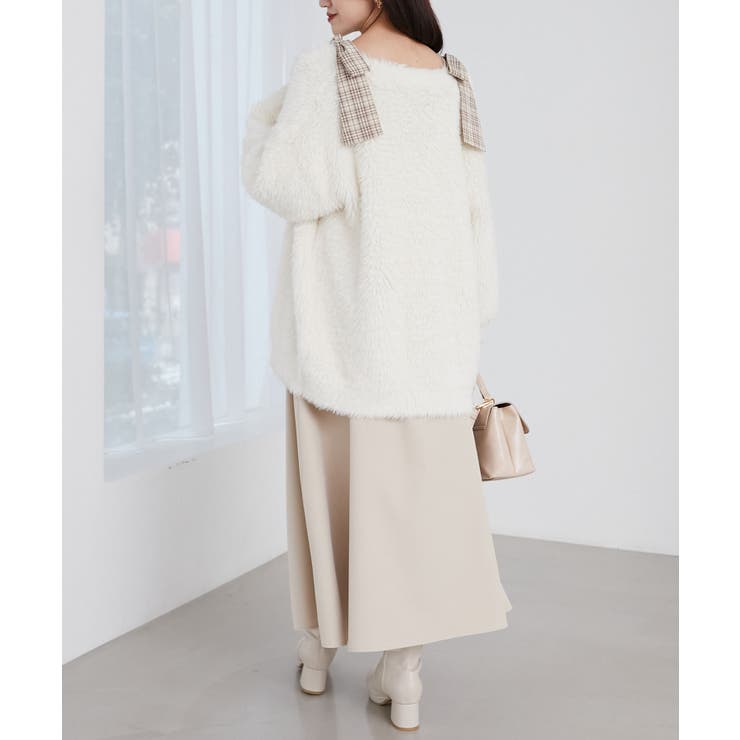 2way肩リボンドッキングワンピ | MAJESTIC LEGON  | 詳細画像6 