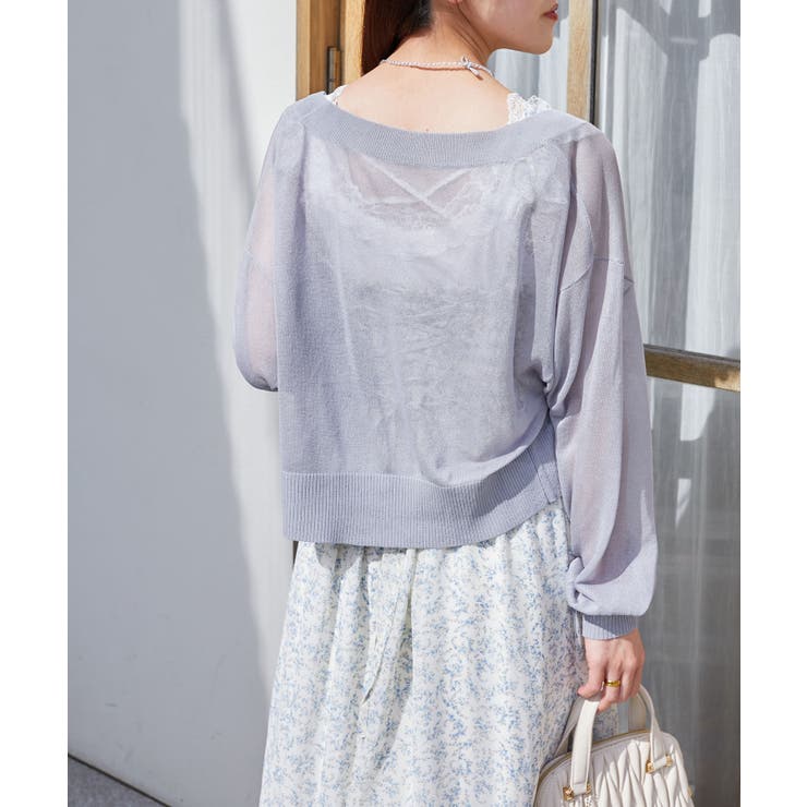 フリルショルダーレースアップワンピ | MAJESTIC LEGON  | 詳細画像10 