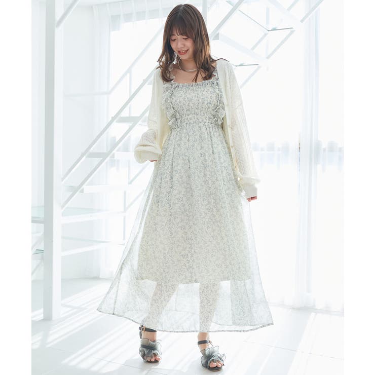 フリルショルダーレースアップワンピ | MAJESTIC LEGON  | 詳細画像20 