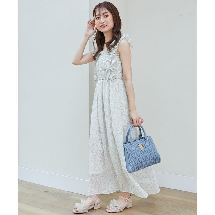 フリルショルダーレースアップワンピ | MAJESTIC LEGON  | 詳細画像28 