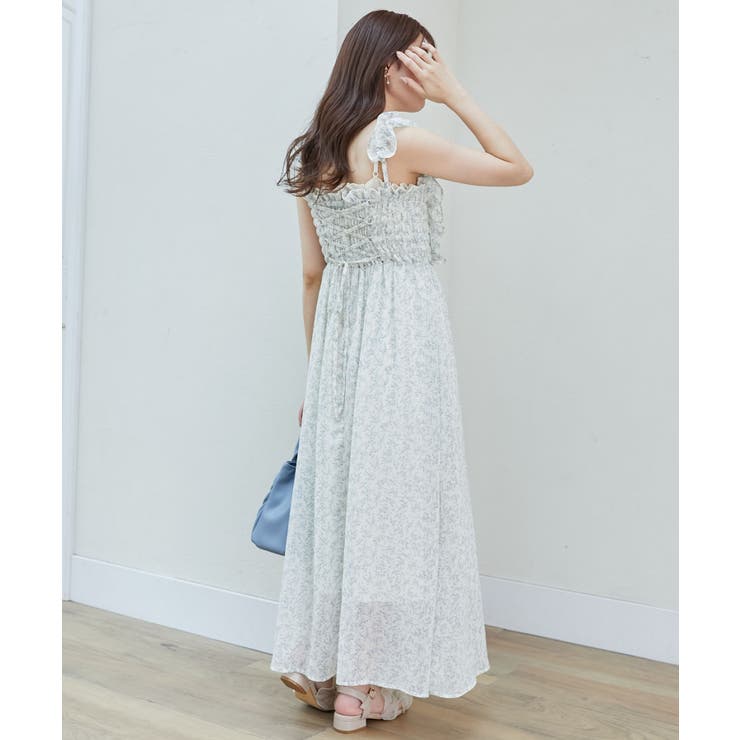 フリルショルダーレースアップワンピ | MAJESTIC LEGON  | 詳細画像29 