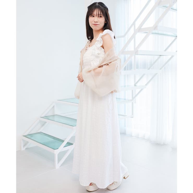 フリルショルダーレースアップワンピ | MAJESTIC LEGON  | 詳細画像45 