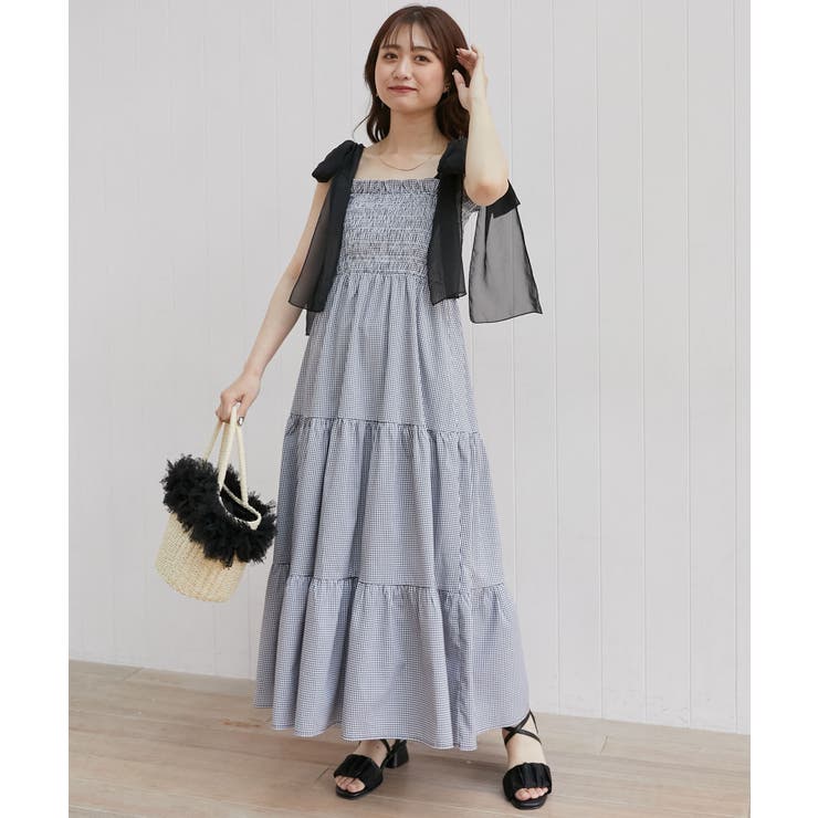 2way肩リボンキャミワンピ[品番：CTYW0004512]｜MAJESTIC LEGON