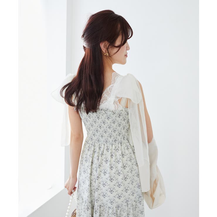 2way肩リボンキャミワンピ[品番：CTYW0004512]｜MAJESTIC LEGON