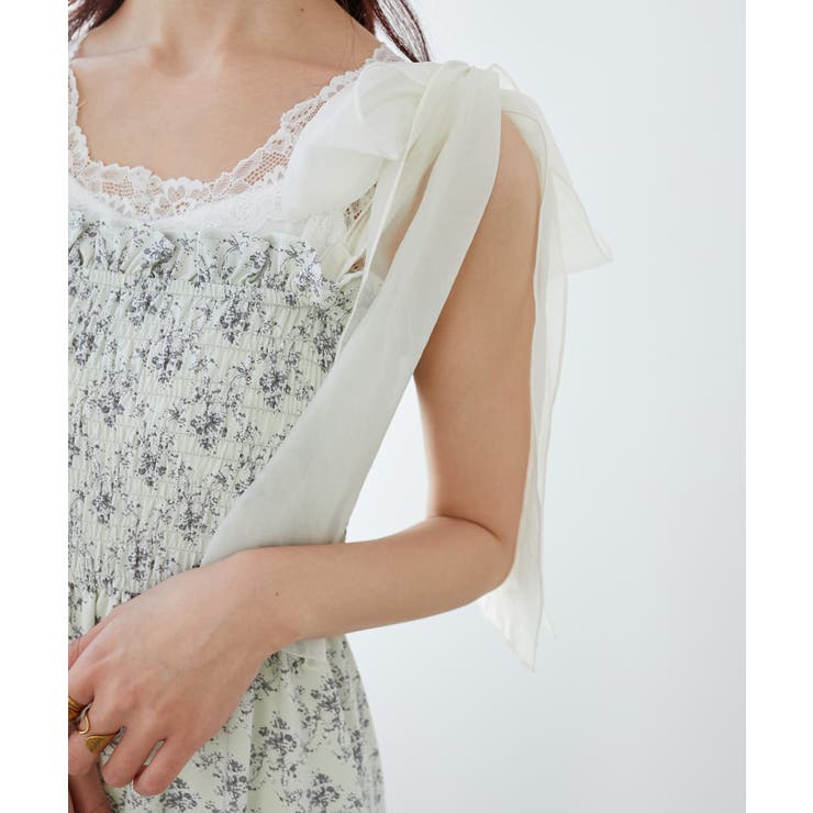 2way肩リボンキャミワンピ[品番：CTYW0004512]｜MAJESTIC LEGON