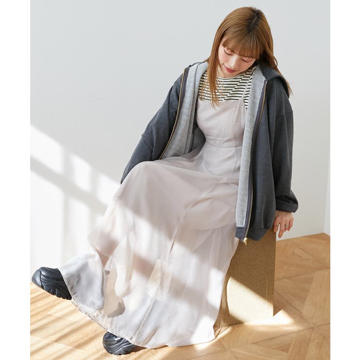 グレージュ | シアーレディキャミワンピ | MAJESTIC LEGON 