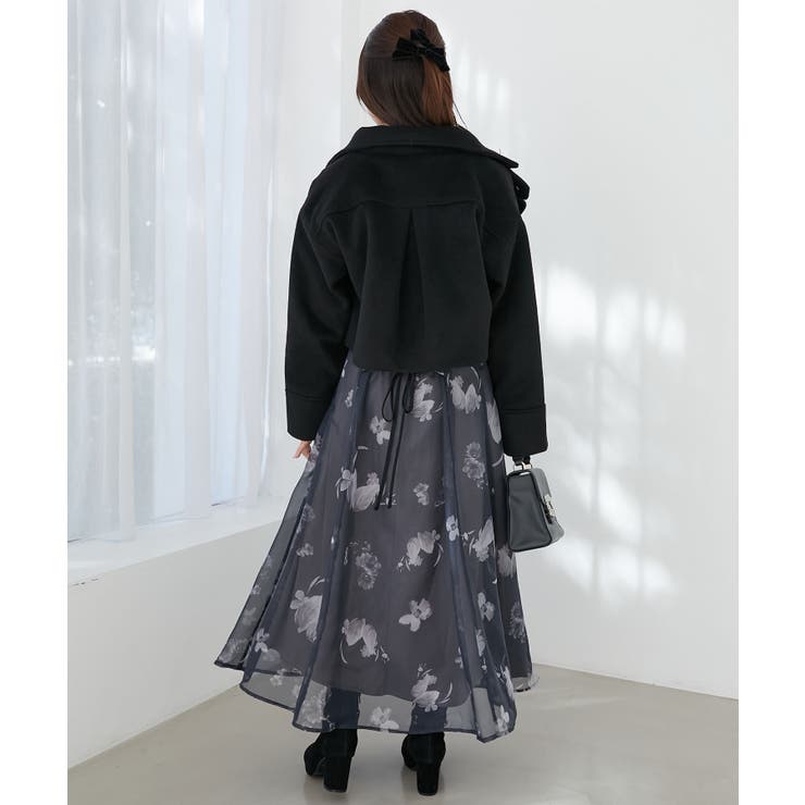 フラワーオフショルドッキングワンピ | MAJESTIC LEGON  | 詳細画像44 