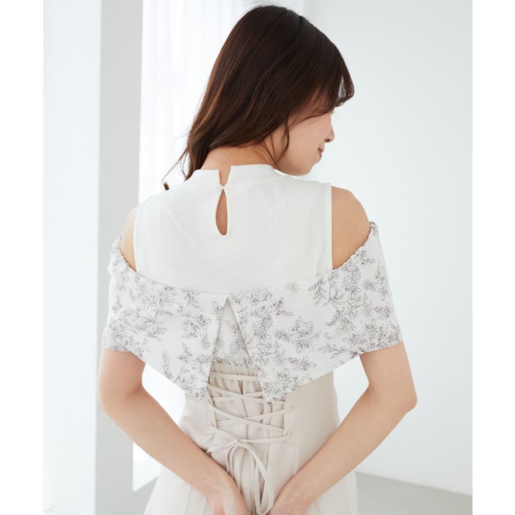 ウエストきゅっとリボンワンピース | MAJESTIC LEGON  | 詳細画像10 