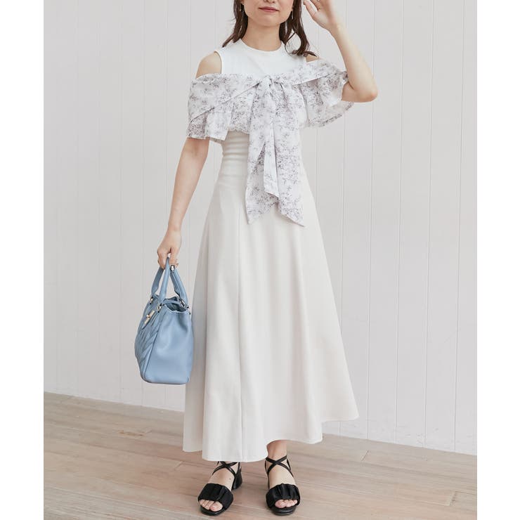 ウエストきゅっとリボンワンピース | MAJESTIC LEGON  | 詳細画像12 