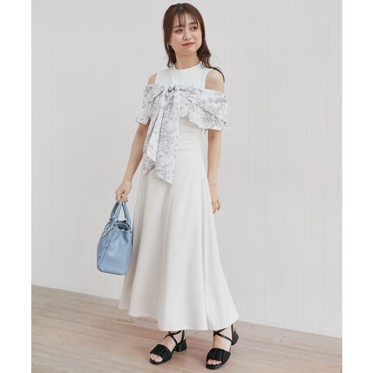 ウエストきゅっとリボンワンピース | MAJESTIC LEGON  | 詳細画像13 