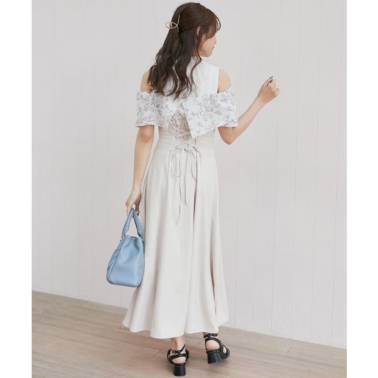 ウエストきゅっとリボンワンピース | MAJESTIC LEGON  | 詳細画像14 