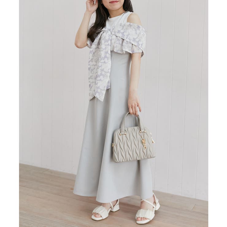 ウエストきゅっとリボンワンピース | MAJESTIC LEGON  | 詳細画像23 