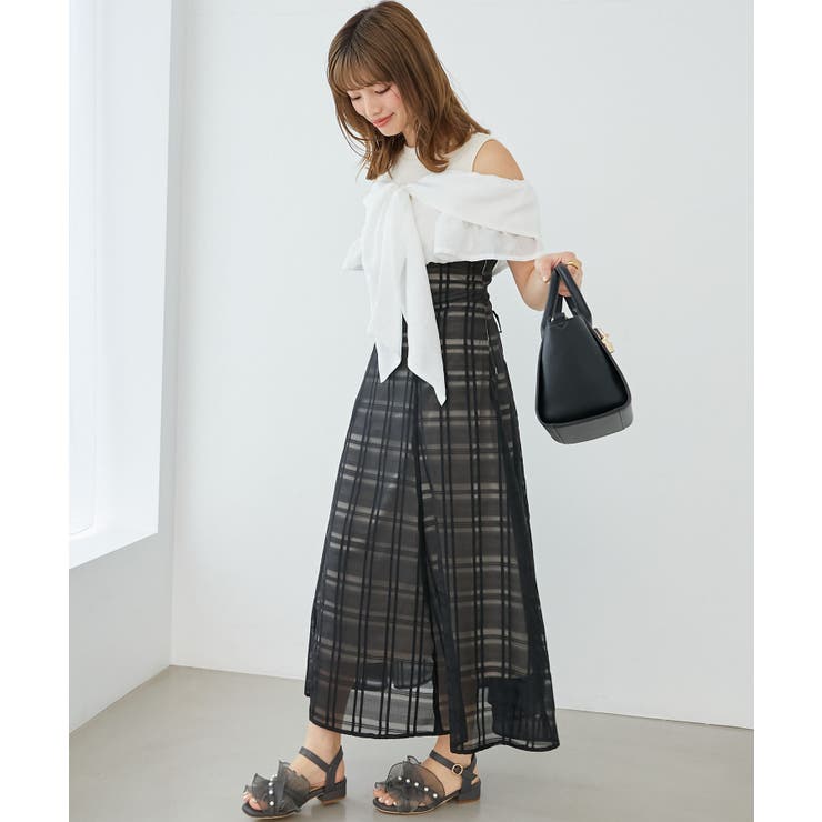 ウエストきゅっとリボンワンピース | MAJESTIC LEGON  | 詳細画像26 