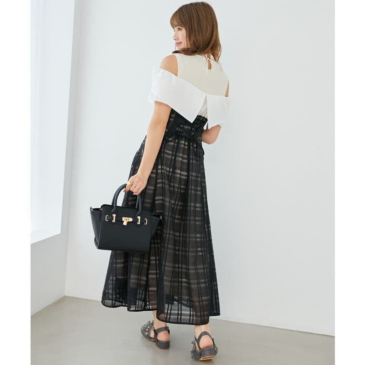 ウエストきゅっとリボンワンピース | MAJESTIC LEGON  | 詳細画像27 