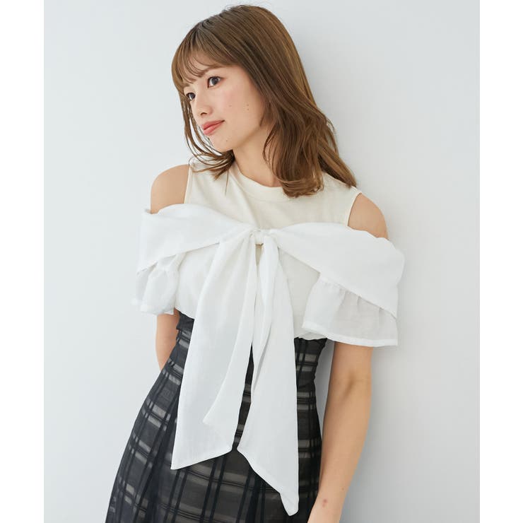 ウエストきゅっとリボンワンピース | MAJESTIC LEGON  | 詳細画像28 