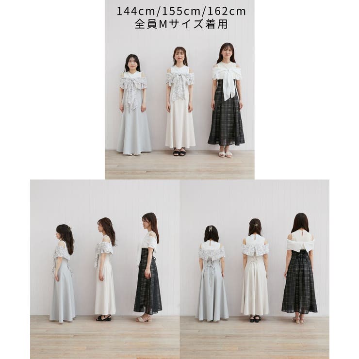 ウエストきゅっとリボンワンピース | MAJESTIC LEGON  | 詳細画像32 