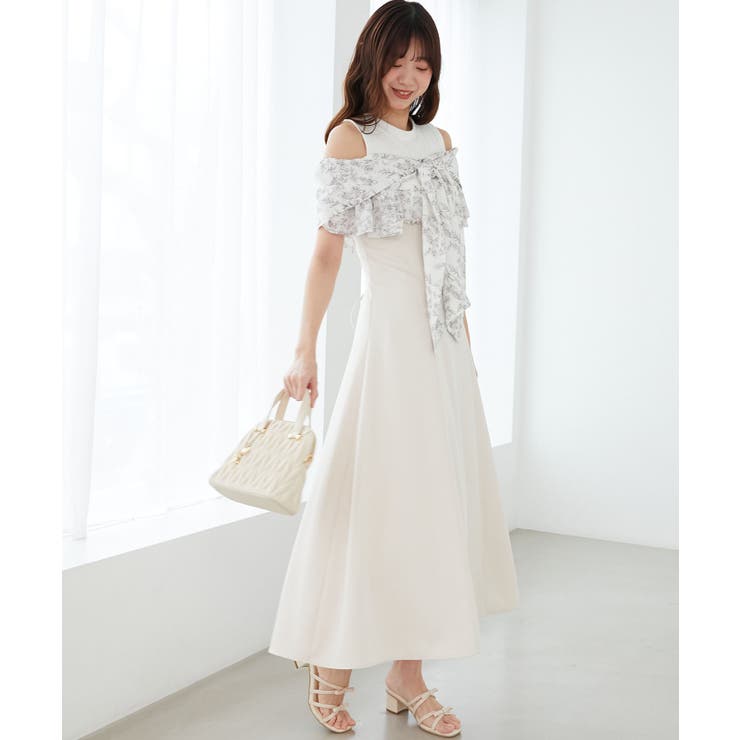 ウエストきゅっとリボンワンピース | MAJESTIC LEGON  | 詳細画像6 