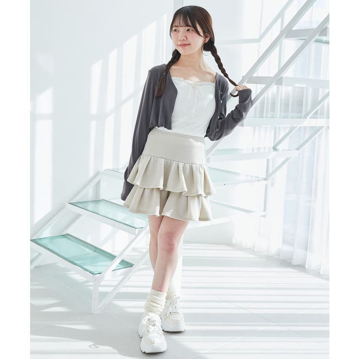 カーデセット肩リボンキャミワンピ | MAJESTIC LEGON  | 詳細画像21 