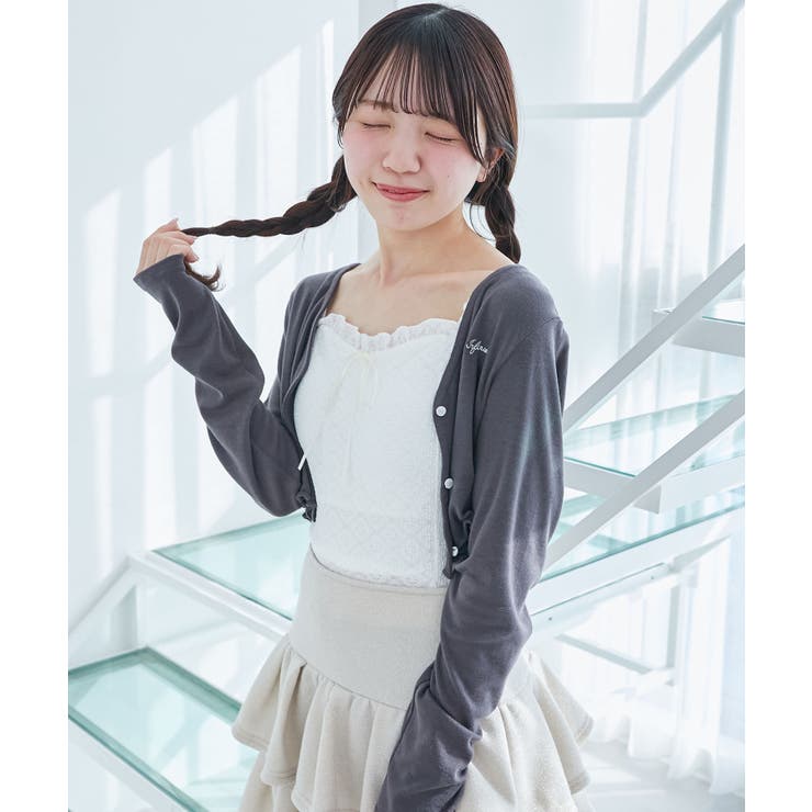 カーデセット肩リボンキャミワンピ | MAJESTIC LEGON  | 詳細画像22 