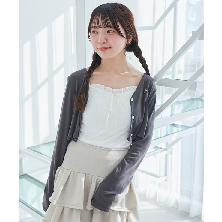 カーデセット肩リボンキャミワンピ | MAJESTIC LEGON  | 詳細画像23 