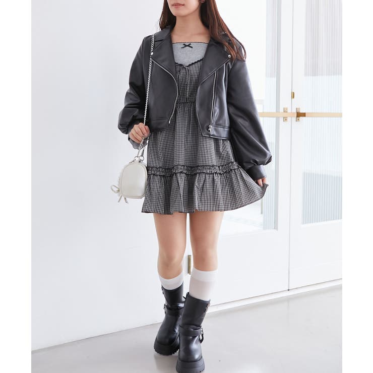 Ladyショートライダース | MAJESTIC LEGON  | 詳細画像7 