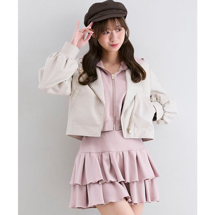 アイボリー | Ladyショートライダース | MAJESTIC LEGON 