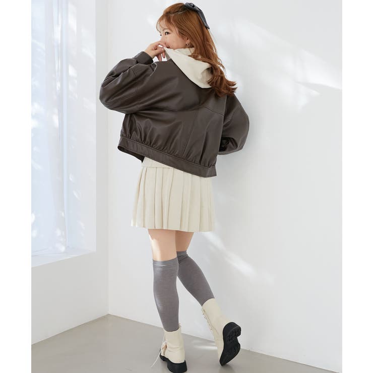 2wayリボンバイカラーブルゾン | MAJESTIC LEGON  | 詳細画像12 