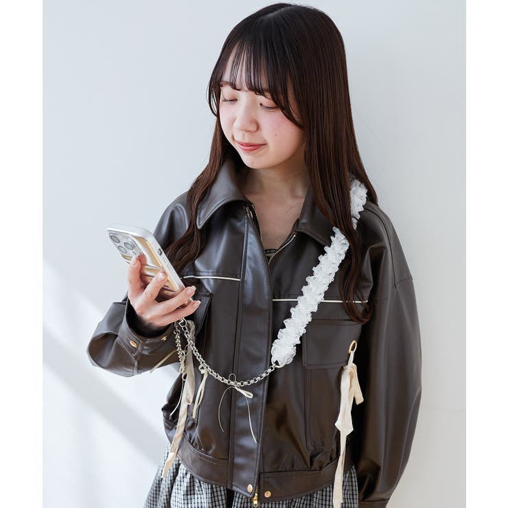 2wayリボンバイカラーブルゾン | MAJESTIC LEGON  | 詳細画像22 