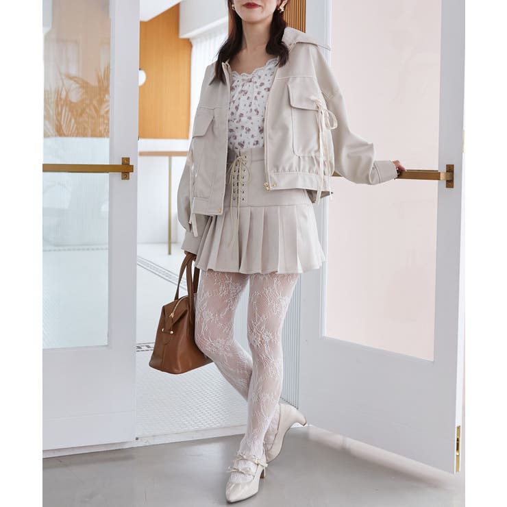 2wayリボンバイカラーブルゾン | MAJESTIC LEGON  | 詳細画像24 