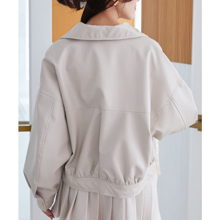 2wayリボンバイカラーブルゾン | MAJESTIC LEGON  | 詳細画像28 