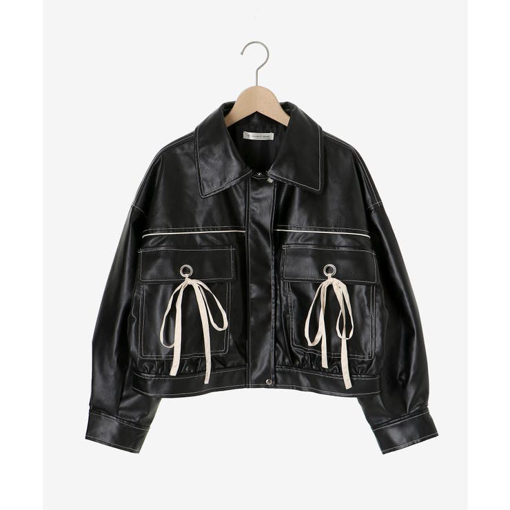 2wayリボンバイカラーブルゾン | MAJESTIC LEGON  | 詳細画像44 