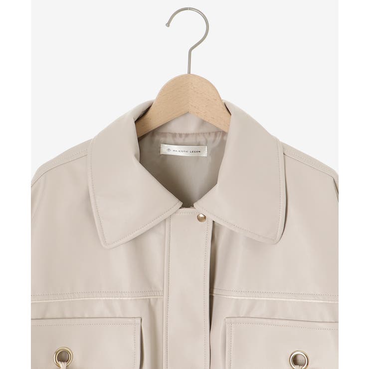 2wayリボンバイカラーブルゾン | MAJESTIC LEGON  | 詳細画像46 