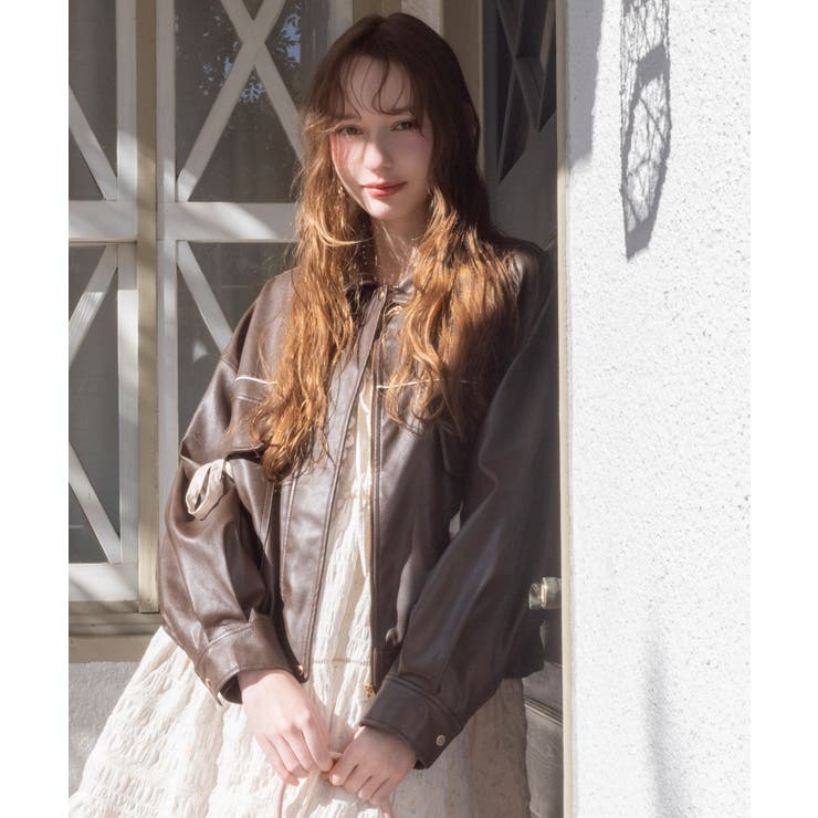 2wayリボンバイカラーブルゾン | MAJESTIC LEGON  | 詳細画像6 