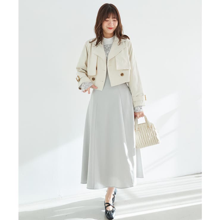 ショートトレンチコート | MAJESTIC LEGON  | 詳細画像10 