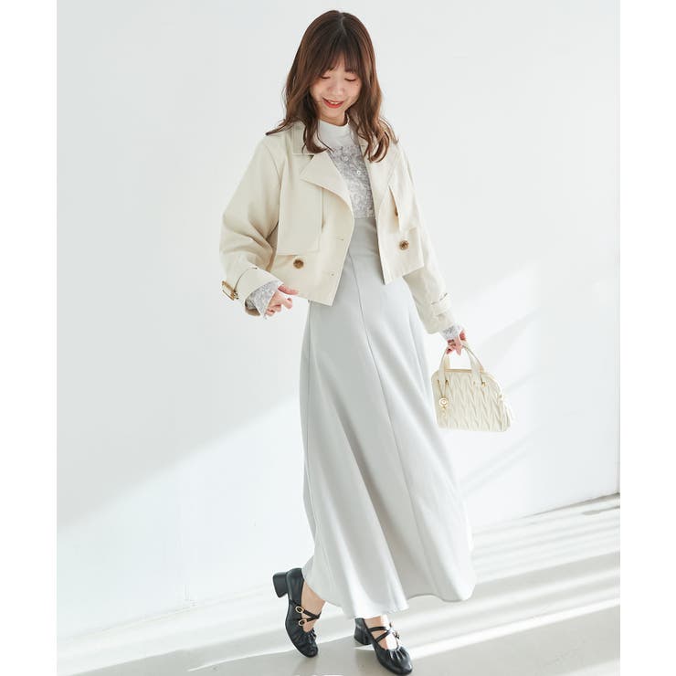 ショートトレンチコート | MAJESTIC LEGON  | 詳細画像11 