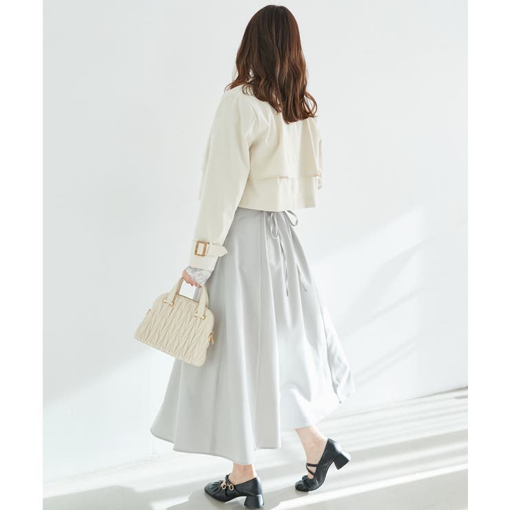 ショートトレンチコート | MAJESTIC LEGON  | 詳細画像12 