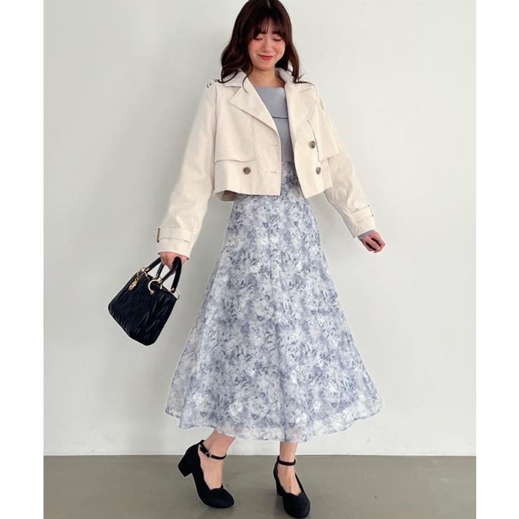 ショートトレンチコート | MAJESTIC LEGON  | 詳細画像6 