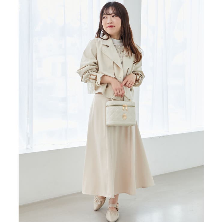 ショートトレンチコート | MAJESTIC LEGON  | 詳細画像7 