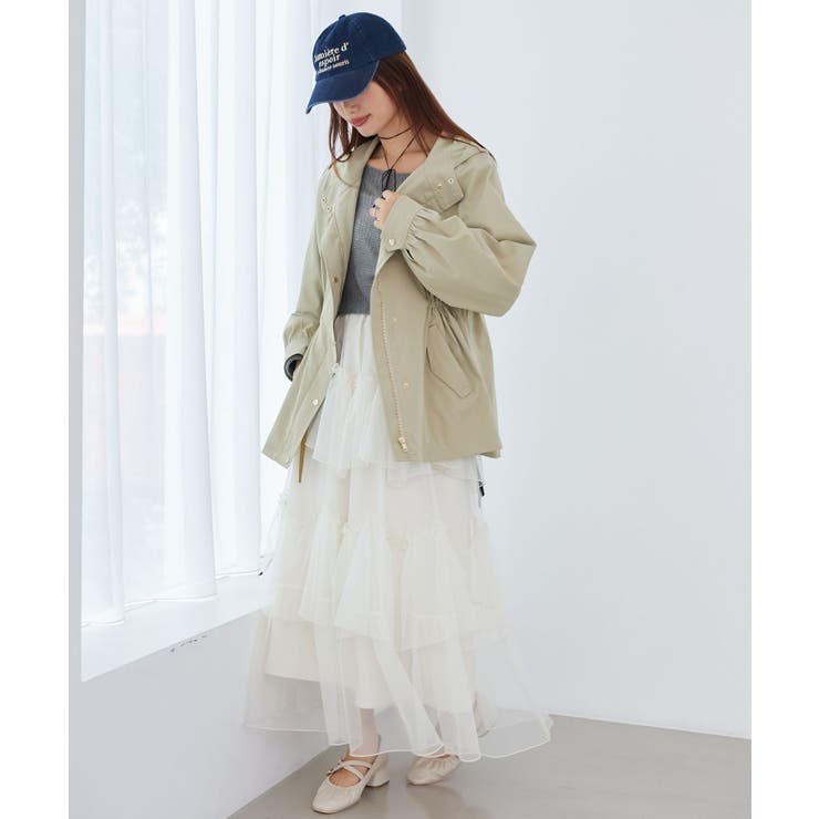 ウエストきゅっとミディブルゾン | MAJESTIC LEGON  | 詳細画像24 