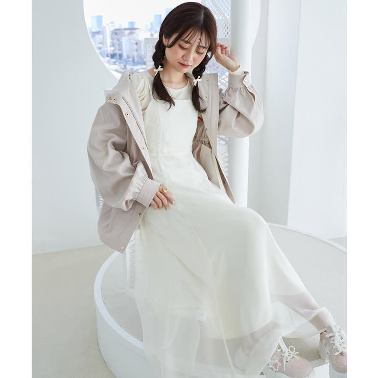 ウエストきゅっとミディブルゾン | MAJESTIC LEGON  | 詳細画像31 