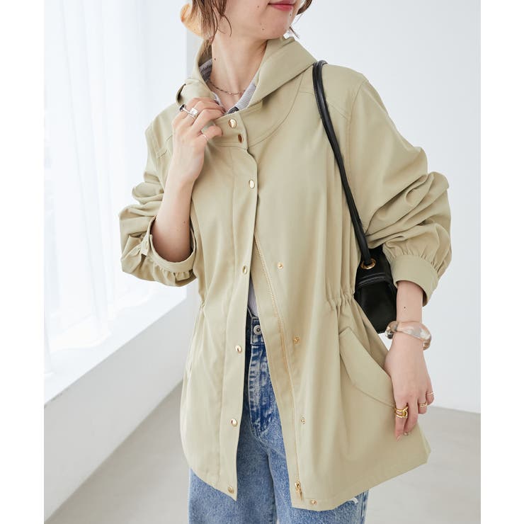 カーキグリーン | ウエストきゅっとミディブルゾン | MAJESTIC LEGON 