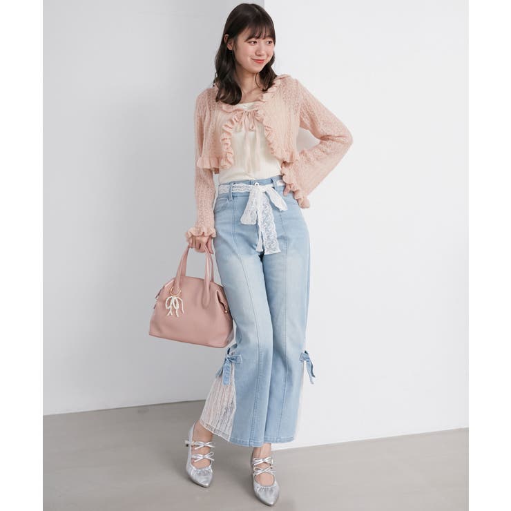 ダブルリボンギャザーパンプス | MAJESTIC LEGON  | 詳細画像12 