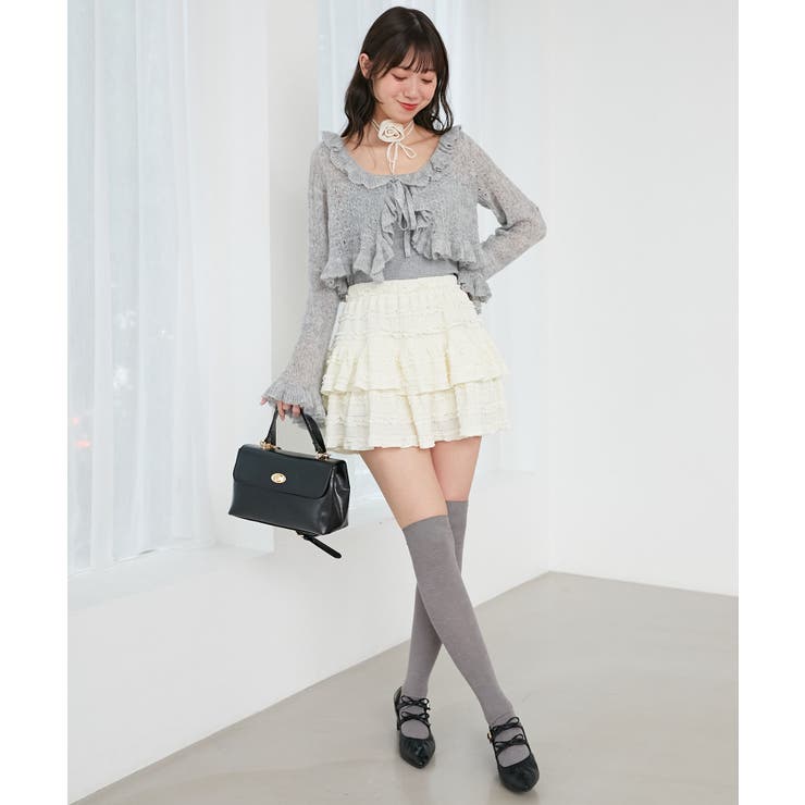 ダブルリボンギャザーパンプス | MAJESTIC LEGON  | 詳細画像18 