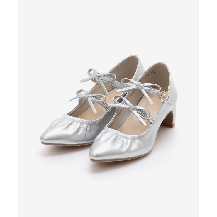 ダブルリボンギャザーパンプス | MAJESTIC LEGON  | 詳細画像29 