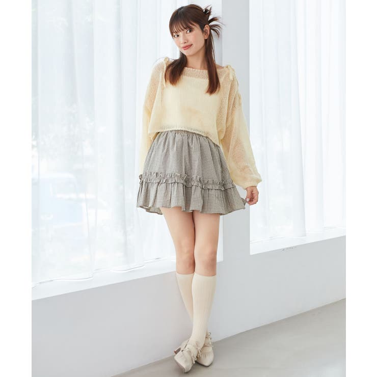 ダブルリボンギャザーパンプス | MAJESTIC LEGON  | 詳細画像7 