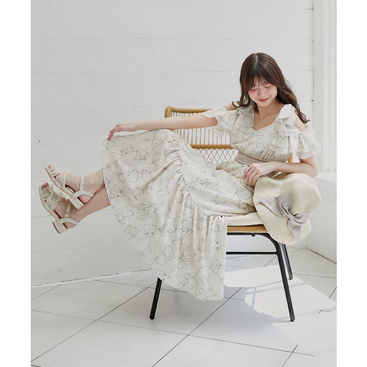 シアーフリルサンダル | MAJESTIC LEGON  | 詳細画像12 