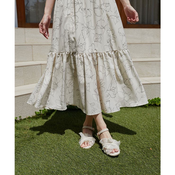 シアーフリルサンダル | MAJESTIC LEGON  | 詳細画像13 