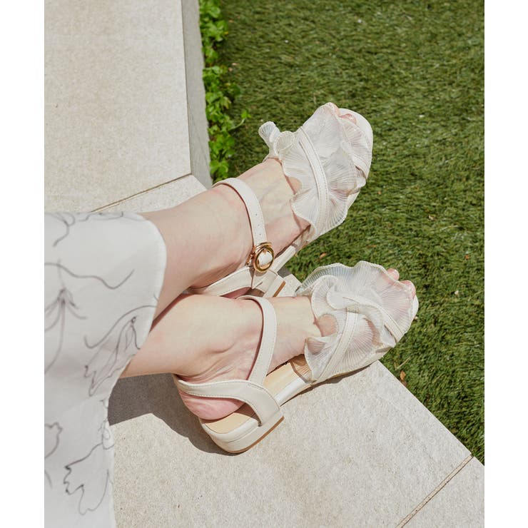 シアーフリルサンダル | MAJESTIC LEGON  | 詳細画像16 