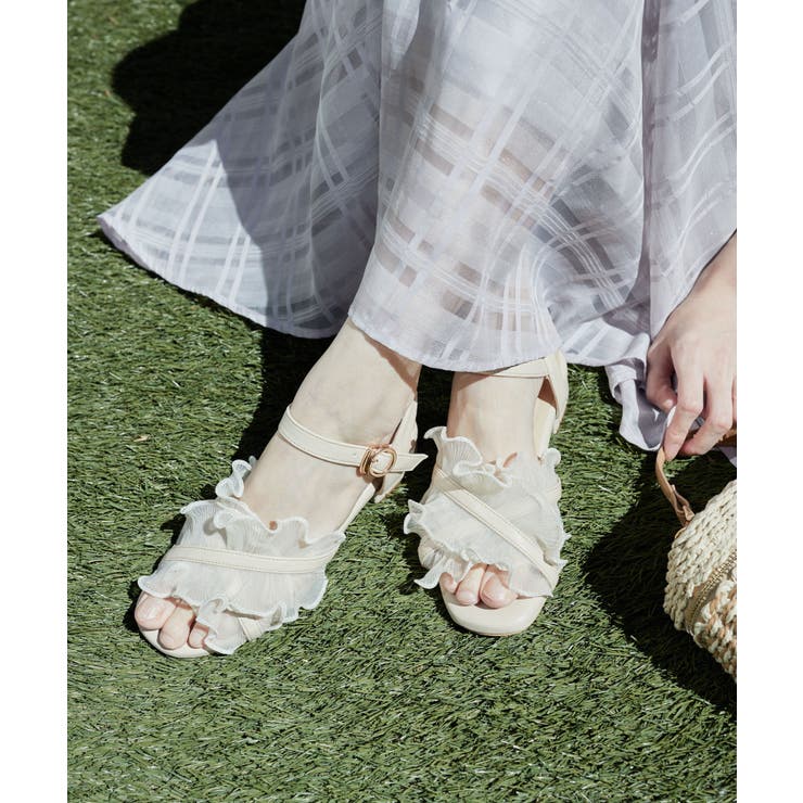 シアーフリルサンダル | MAJESTIC LEGON  | 詳細画像22 